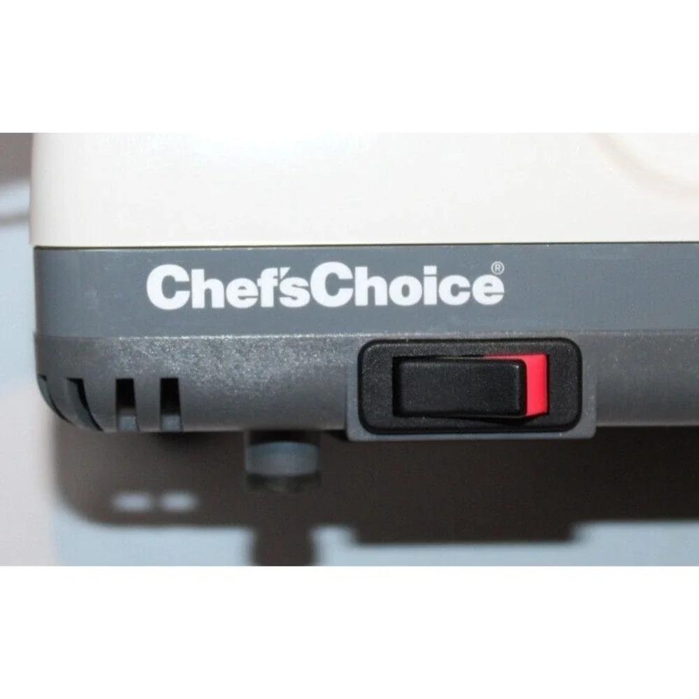 Chef's Choice Diamond Hone Sharpener Model 314 electric 2-stage white WORKS!